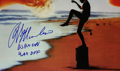 Ralph Macchio Autographed The Karate Kid 24x36 Poster Wax On Wax Off Exact Proof Version 6