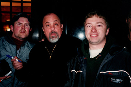 Billy Joel Live Concert Piano Man Autographed Framed 24x36 Canvas Photo Poster ACOA