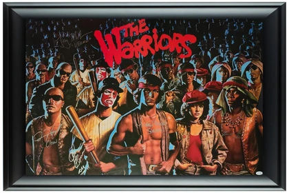 The Warriors Cast Signed Autographed Framed 24x36 Poster Exact Photo Proof