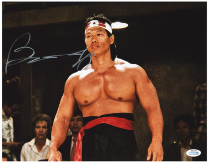 Bolo Yeung Signed 12x18 Bloodsport Movie Poster Exact Photo Proof ACOA Version 3