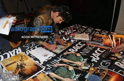 Corey Feldman Signed Lost Boys 12x18 Poster Photo ACOA Version 4