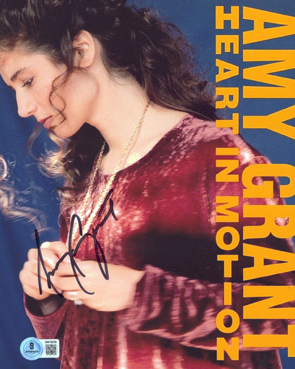 Amy Grant Musician Authentic Signed 8x10 Vertical Photo Autographed BAS 1
