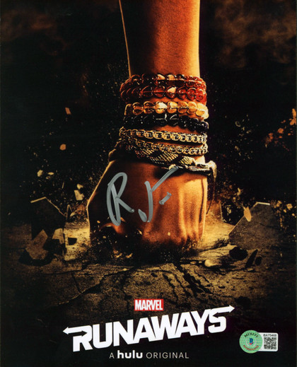 Renzy Feliz Marvel's Runaways Authentic Signed 8x10 Photo  BAS #BA75468