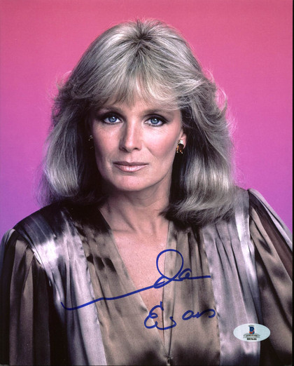 Linda Evans Dynasty Authentic Signed 8X10 Photo Autographed BAS #B03646