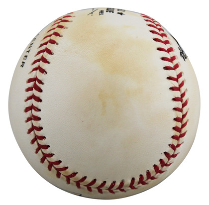 Giants Willie Mays Authentic Signed Leonard Coleman ONL Baseball BAS #AE64474