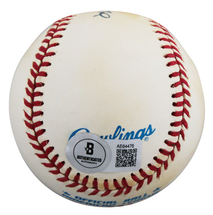 Red Sox Ted Williams Authentic Signed Bobby Brown OAL Baseball BAS #AE64476