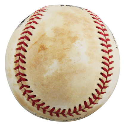 Giants Willie Mays Authentic Signed William White ONL Baseball BAS #AE64477