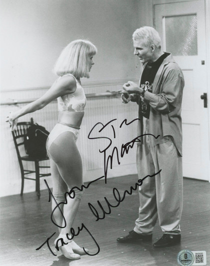 Tracey Ullman & Steve Martin Authentic Signed 8x10 Photo BAS #BN29200