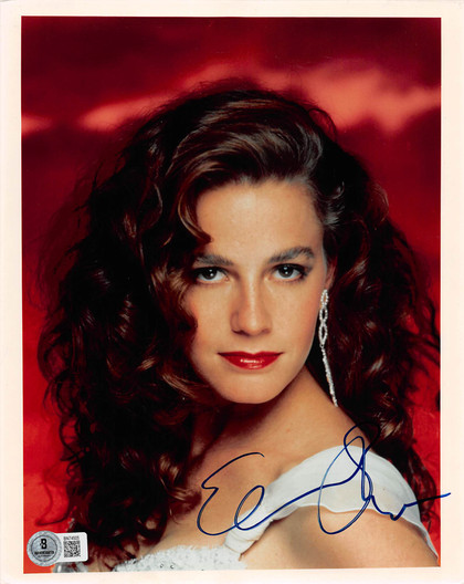 Elisabeth Shue The Karate Kid Authentic Signed 8x10 Sexy Photo BAS #BN74505