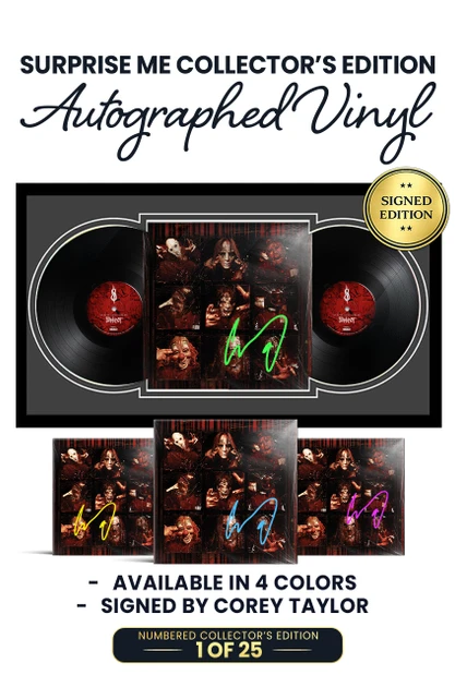 Slipknot (25th Anniversary Edition) Signed Vinyl