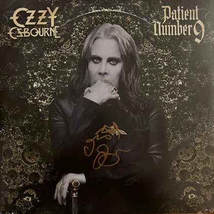 "Patient Number 9" Ozzy Osbourne Autographed LP