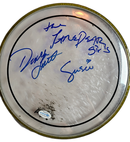 JaneDare Girls Signed Autographed 10" Drumhead Drum Head ACOA