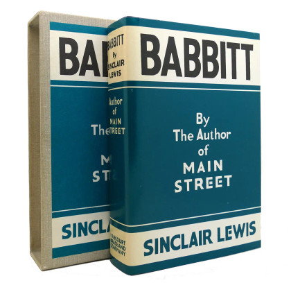Babbitt First Edition Library Printing