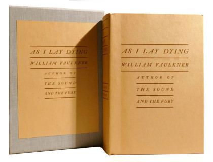 As I Lay Dying First Edition Library Printing