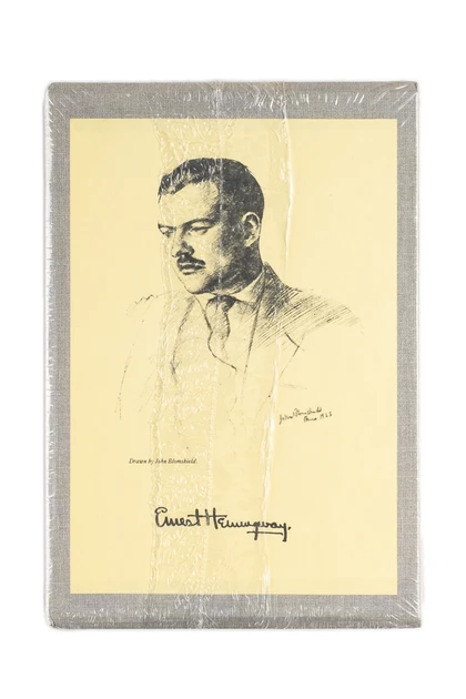 Ernest Hemingway's The Sun Also Rises Unsigned First Edition Library Printing