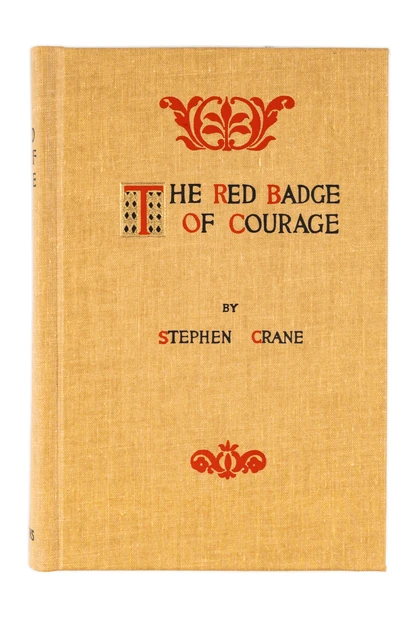 The Red Badge of Courage First Edition Library Printing