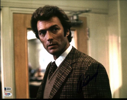 Clint Eastwood Dirty Harry Authentic Signed 11x14 Photo Autographed BAS #A85029