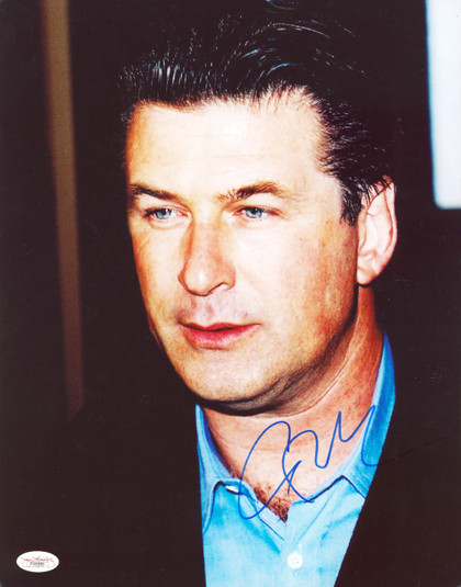 Alec Baldwin 30 Rock Authentic Signed 11x14 Vertical Photo JSA #F45985