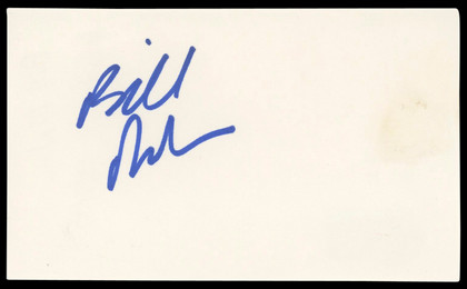 Bill Maher Politically Incorrect Authentic Signed 3x5 Index Card BAS #BM56998
