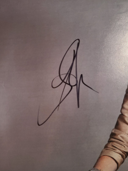 Aerosmith Steven Tyler Autographed Debonair Framed 24x36 Canvas Photo Video Proof