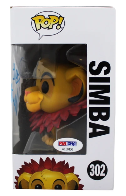 Rob Minkoff The Lion King Signed Simba #302 Funko Pop Figure PSA/DNA #AE50430