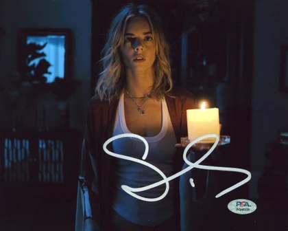 Samara Weaving Borderline Authentic Signed 8x10 Photo PSA/DNA #AQ49226