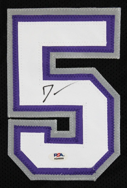 Jason Williams Authentic Signed Black Pro Style Jersey Autographed PSA/DNA 2