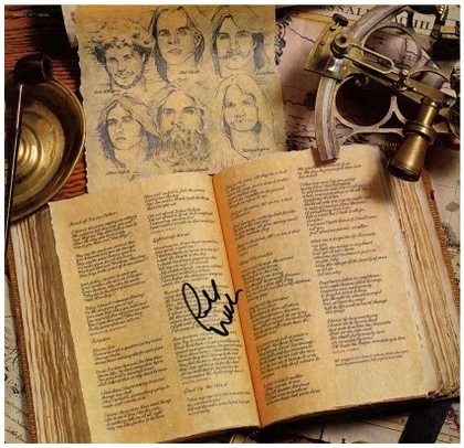 Richard Williams Kansas Signed Autographed Album Sleeve Insert