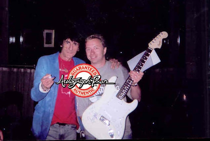 Rolling Stones Signed 2003 40 Licks Framed Booklet Album Tour Book ACOA