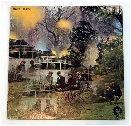 Herman Hermits Peter Noone Signed Vinyl Album Lp