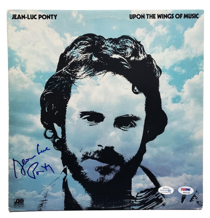 Jean-Luc Ponty Signed Autographed Record Album LP ACOA