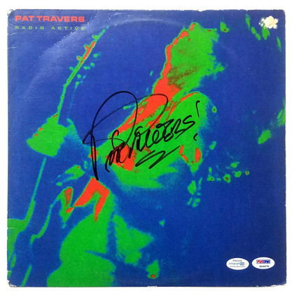 Pat Travers Signed Autographed Record Album LP ACOA PSA