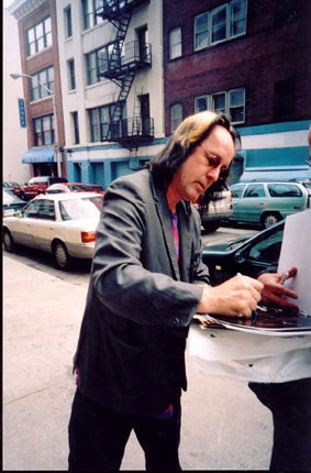 Todd Rundgren Signed Autographed Healing Album LP ACOA