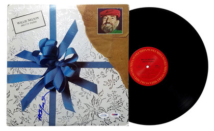 Willie Nelson Signed Autographed Record Album LP ACOA PSA Version 3