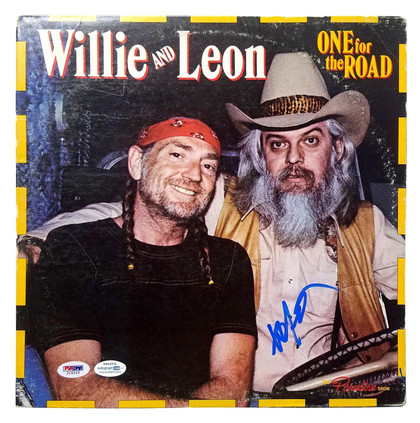 Willie Nelson Signed Autographed Record Album LP ACOA PSA Version 5