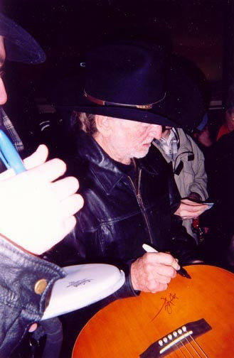 Willie Nelson Signed Autographed Record Album LP ACOA PSA Version 7