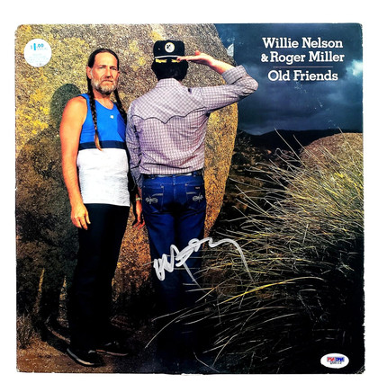 Willie Nelson Signed Autographed Record Album LP