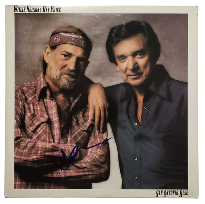 Willie Nelson Signed Autographed Record Album LP Version 1