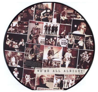 Cheap Trick Limited Edition to 300 We’re All Alright Picture Disc Album LP Version 1