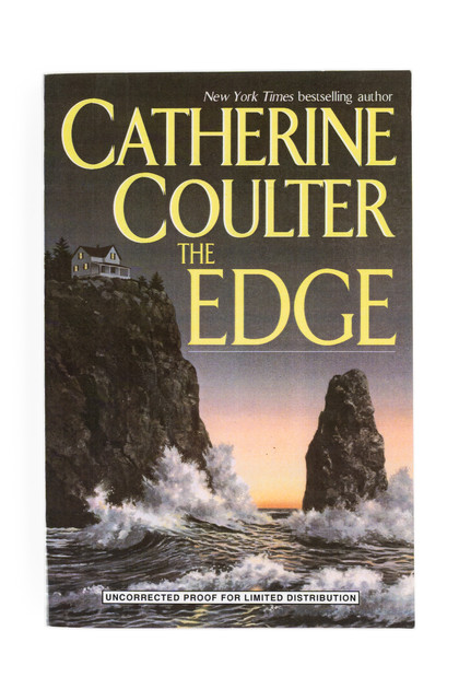 Catherine Coulter's The Edge (Unsigned Uncorrected Advance Proof Copy)