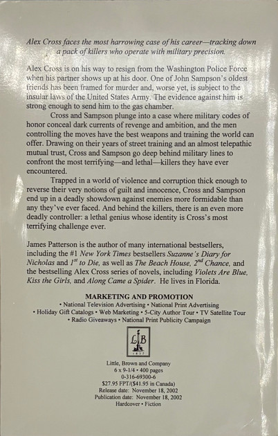 Four Blind Mice (Unsigned Advance Reader's Copy)