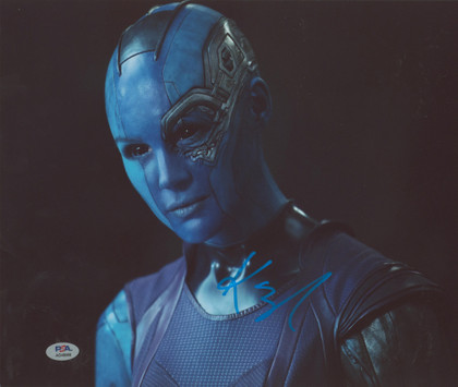 Karen Gillan Guardians of the Galaxy Signed 11x14 Photo PSA/DNA #AQ49598