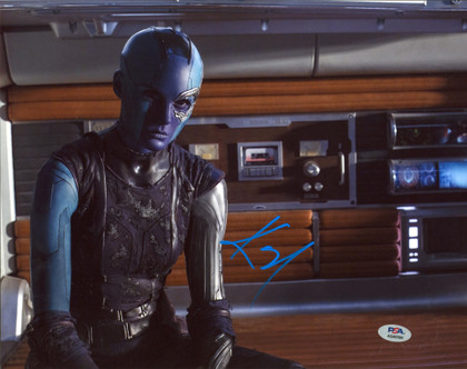 Karen Gillan Guardians of the Galaxy Signed 11x14 Photo PSA/DNA #AQ49595