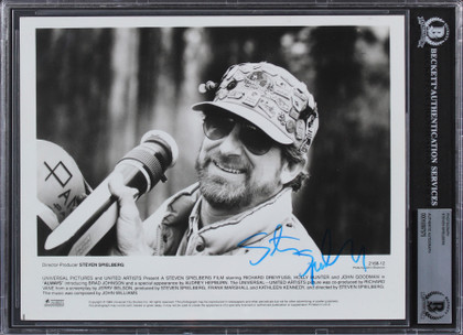 Stephen Spielberg Always Authentic Signed 8x10 Photo Autographed BAS Slabbed