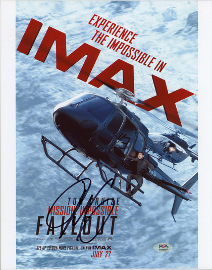 Christopher McQuarrie Mission Impossible Fallout Signed 11x14 Photo PSA #AQ49574