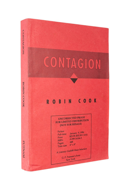 Robin Cook's Contagion (Unsigned Advance Uncorrected Proof)