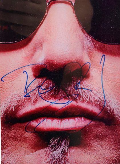 Billy Bob Thornton Autographed 9 Photo Custom Display AFTAL UACC RD COA