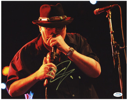 Blues Traveler John Popper Signed Autographed 11x14 Photo ACOA