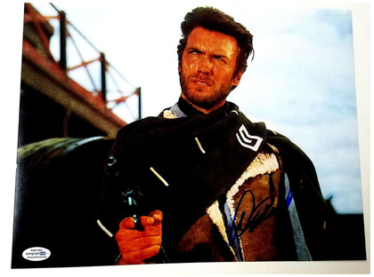 Clint Eastwood Signed Autographed 11x14 Photo
