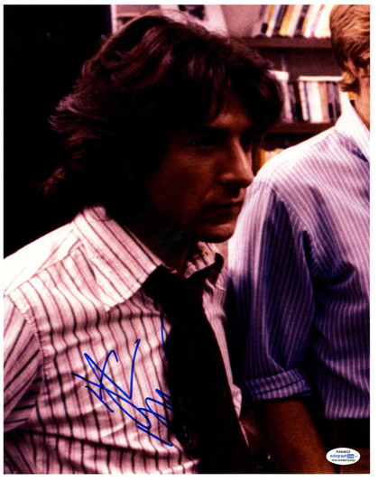 Dustin Hoffman Signed Autographed 11x14 Photo Young in Tie ACOA